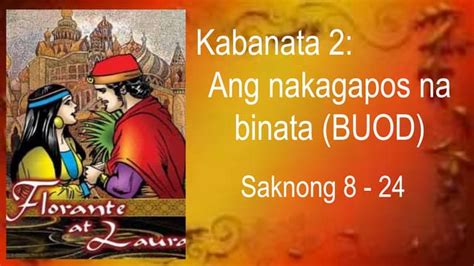 Kabanata 2: Ang Binatang Nakagapos (Buod) Saknong 8.